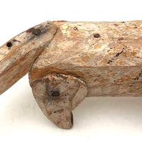 Wonderfully Aged Old Jointed Folk Art Animal