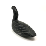 Large Inuit Carved Bird with Wonderfully Snaking Neck