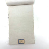 Subtle But Beautiful Antique German Hanfleinen (Hemp Linen) Sample Book in