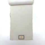 Subtle But Beautiful Antique German Hanfleinen (Hemp Linen) Sample Book in