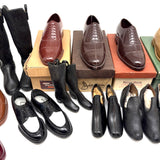 Salesman Sample Shoe and Boot Collection, with Boxes, as Found
