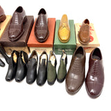 Salesman Sample Shoe and Boot Collection, with Boxes, as Found