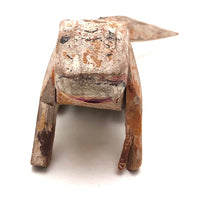Wonderfully Aged Old Jointed Folk Art Animal