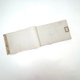 Subtle But Beautiful Antique German Hanfleinen (Hemp Linen) Sample Book in