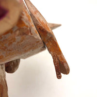 Wonderfully Aged Old Jointed Folk Art Animal