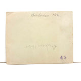 Young Swimmers on the Dock, Henderson Harbor, NY, Striking Old Snapshot Photo