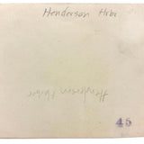 Young Swimmers on the Dock, Henderson Harbor, NY, Striking Old Snapshot Photo