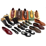Salesman Sample Shoe and Boot Collection, with Boxes, as Found