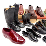 Salesman Sample Shoe and Boot Collection, with Boxes, as Found