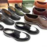 Salesman Sample Shoe and Boot Collection, with Boxes, as Found