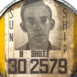 H Shutt, Sun Ship: New Favorite Photo ID Badge, c. 1940s