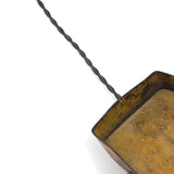 Old Handmade Tin and Wood Wagon Pull Toy with Great Color