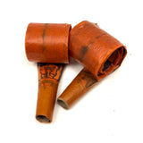 c. 1930s Halloween Party Blowers with Owl, Witch, Black Cat, etc - A Pair