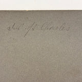 Pair of Young Brick Layers Flanking Their Work, Terrific Antique Occupational (Apprentice?) Mounted Photo