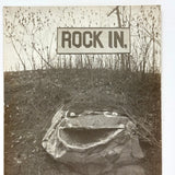 ROCK IN! 1908 Postmarked Real Photo Postcard, Branchport, NY