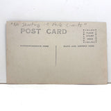 No Shooting in Park Limits: Stunningly Rich Antique RPPC of Two Men on Suspension Bridge