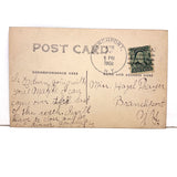 ROCK IN! 1908 Postmarked Real Photo Postcard, Branchport, NY