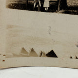 Gathering at the (PA German Pow Wow Healing?) Tree, Intriguing Early 1900s Double Exposure Snapshot, Lebanon, PA