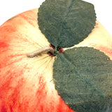 Radiant Antique Hand-painted Silk Apple Pin Cushion