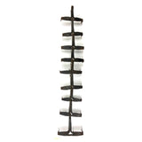 Striking c. 18th c. Hand-forged Iron Hanging Meat Rack