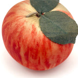 Radiant Antique Hand-painted Silk Apple Pin Cushion