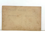 Line Up! Poetic Antique RPPC Portrait of Baseball Team Arranged by Height