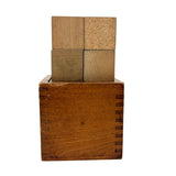 The Third Gift. Scarce E Steiger, NYC Late 19th Century Froebel Kindergarten Blocks