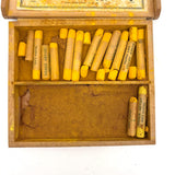 Yelling Box of F. Webber Yellow Artist Pastels