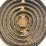 SOLD Beautifully Primitive Antique Handmade Pine and Tin Marble Maze