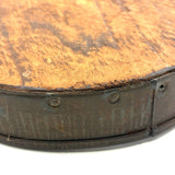 SOLD Beautifully Primitive Antique Handmade Pine and Tin Marble Maze