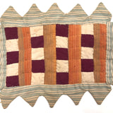 Beautifully Graphic Old Pennsylvania Doll Quilt 