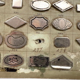 US Fastener Company "Bag Plates" Sample Card, c. 1920s-40s