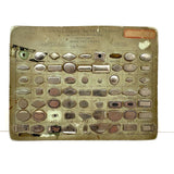 US Fastener Company "Bag Plates" Sample Card, c. 1920s-40s