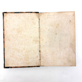 Book as Object: Unusual Marbled Hymnal Score Covers, 1848 Copy of Uncle William and His Nephews