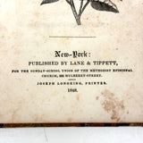 Book as Object: Unusual Marbled Hymnal Score Covers, 1848 Copy of Uncle William and His Nephews