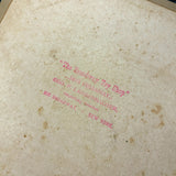 Beautiful Antique German Enamel Painted Mosaic Blocks Set in Original Box