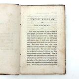 Book as Object: Unusual Marbled Hymnal Score Covers, 1848 Copy of Uncle William and His Nephews