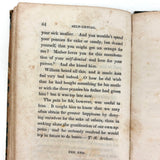 Book as Object: Unusual Marbled Hymnal Score Covers, 1848 Copy of Uncle William and His Nephews