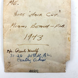 The Army Made a Man Out of Me, Much Handled 1943 Miami Beach Beefcake Snapshot