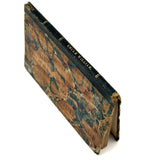 Book as Object: Unusual Marbled Hymnal Score Covers, 1848 Copy of Uncle William and His Nephews