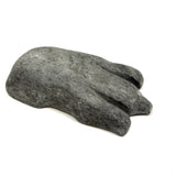 Essentialist and Also Highly Empathic Flat on its Belly Inuit Stone Carved Polar Bear