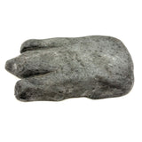 Essentialist and Also Highly Empathic Flat on its Belly Inuit Stone Carved Polar Bear