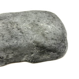 Essentialist and Also Highly Empathic Flat on its Belly Inuit Stone Carved Polar Bear