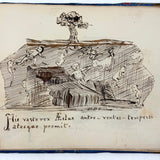 The First Book of VIRGIL's The Aeneid: Amazing Hand-drawn Re-telling with Latin Subtitles, F.B. Greene, Providence RI, 1868 (Copy)