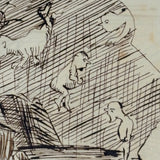 The First Book of VIRGIL's The Aeneid: Amazing Hand-drawn Re-telling with Latin Subtitles, F.B. Greene, Providence RI, 1868 (Copy)