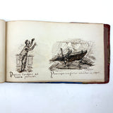 The First Book of VIRGIL's The Aeneid: Amazing Hand-drawn Re-telling with Latin Subtitles, F.B. Greene, Providence RI, 1868 (Copy)