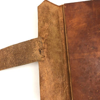 1832-39 Young Man's College Expenses (and $ from Parents) Leather Covered Notebook