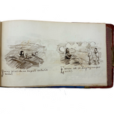 The First Book of VIRGIL's The Aeneid: Amazing Hand-drawn Re-telling with Latin Subtitles, F.B. Greene, Providence RI, 1868 (Copy)