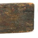 Petite and Very Sweet Primitive 19th Century Cricket Stool in Old Green Paint