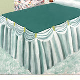The Green Bedroom: Gouache on Board Vintage Art/Design School Interior Study